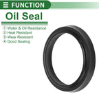 Set of 5 Oil Seal Rotary Shaft Seal NBR Rubber 36x44x5mm