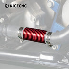 Aluminum Inline Radiator Water Cooler for Yamaha YFZ450R/RSE (2009–2023) Red