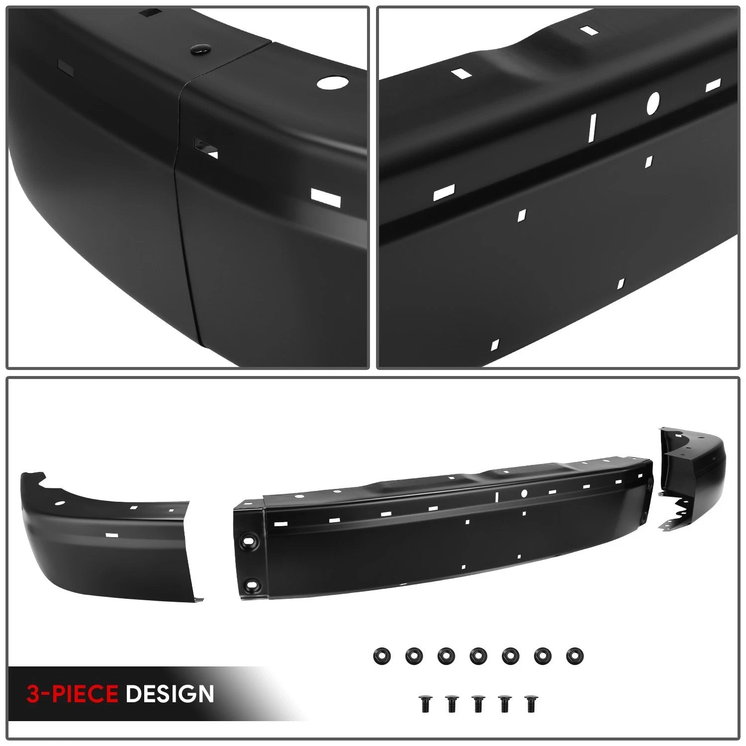 Front Bumper Face Bar for Express Savana 1500 2500 3500 (2003–2023)