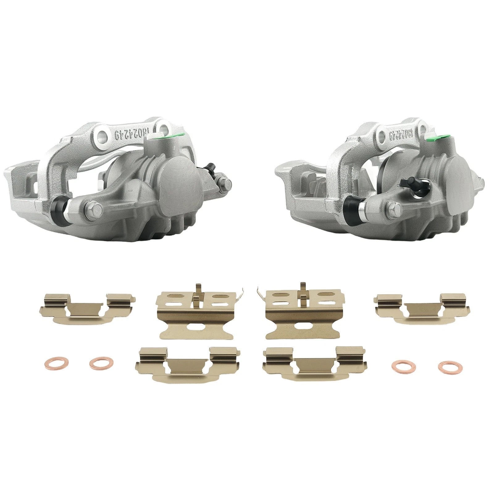 Set of 2 Rear Disc Brake Calipers for Chevrolet S10/GMC Sonoma (1998–2004) 18-B4713