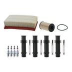 Tune Up Kit with 4 NGK Spark Plugs & Coil Boots for Encore Trax (2013–2020)