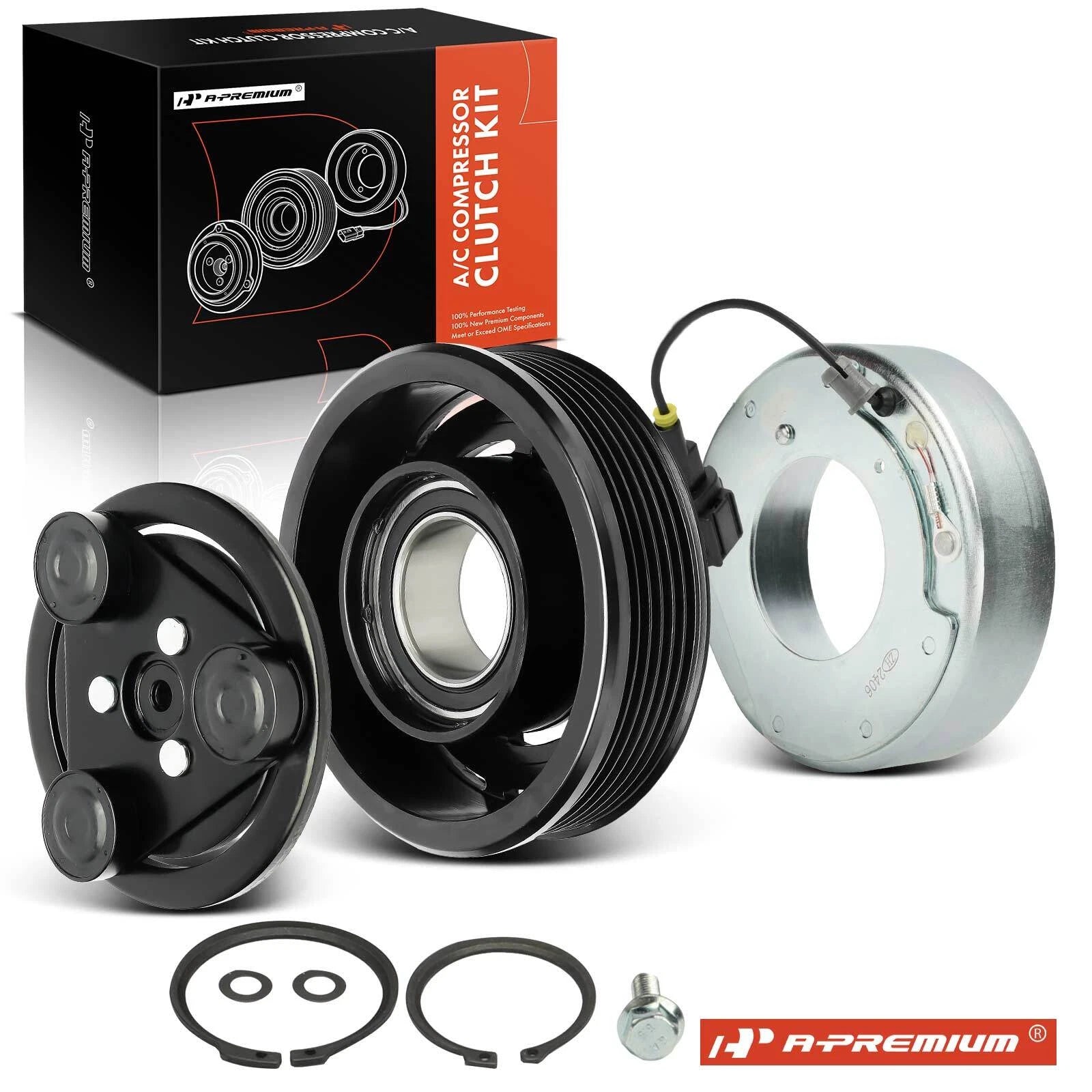 A/C Compressor Clutch Kit for Nissan Versa (2007–2010)