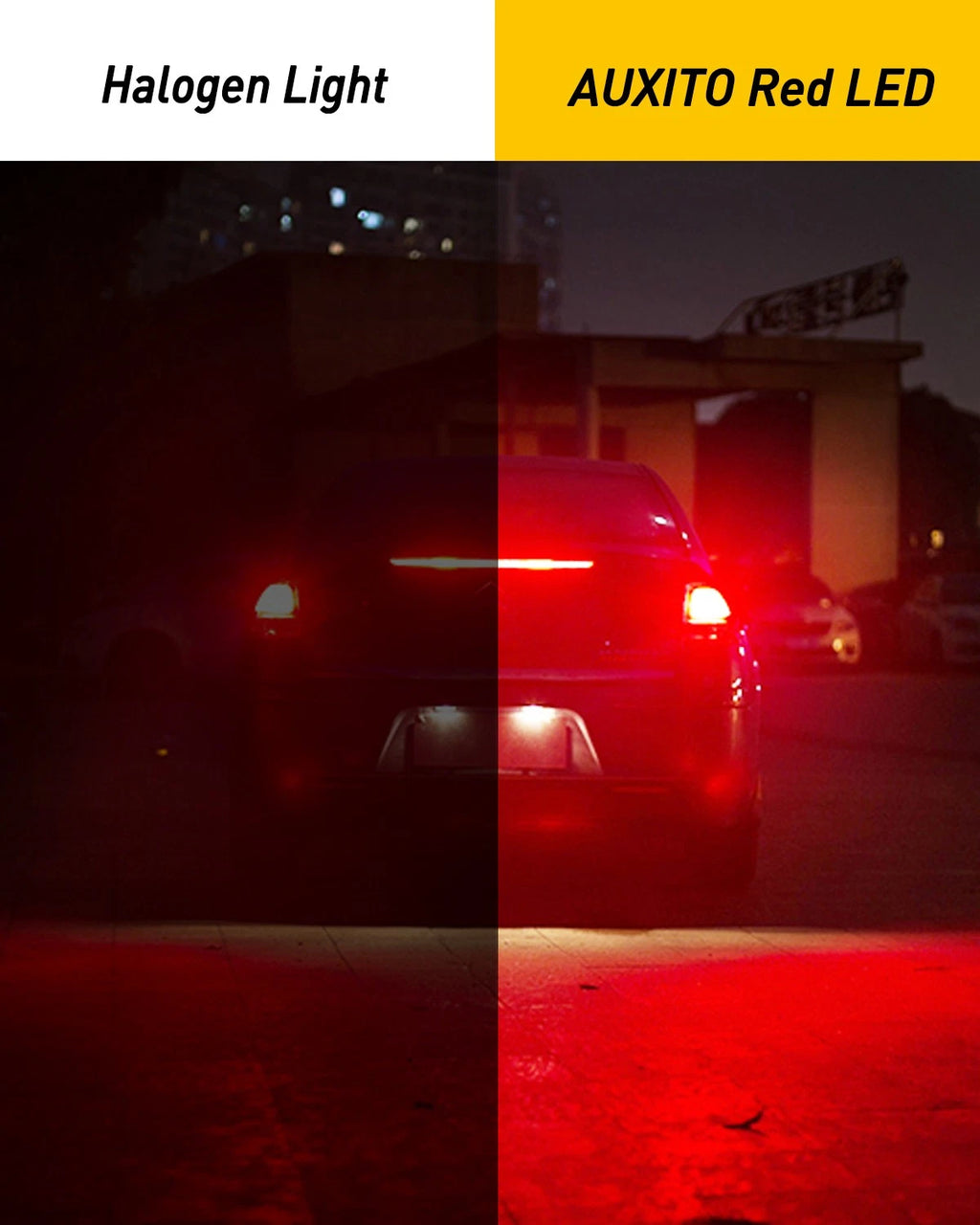 Set of 4 LED Brake Stop Bulbs for Make Model