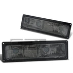 Smoke Tint Bumper Light for GMC Sierra/Chevy Silverado C/K Truck K3500 (1988–1998)