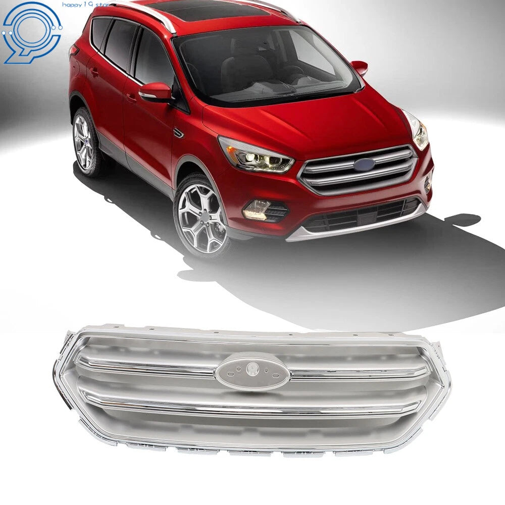Chrome Front Hood Upper Grille for Ford Escape (2017–2019)