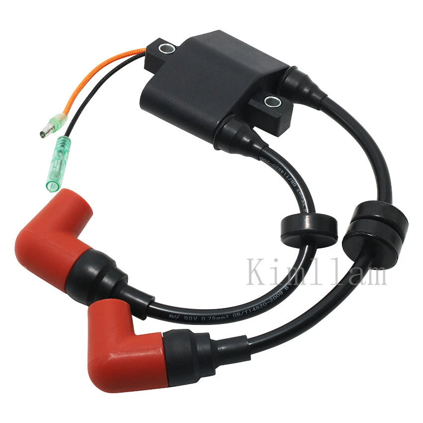 Ignition Coil for Yamaha Outboard 8HP 9.9HP 20HP 25HP (680-85570-02 680-85570-00)