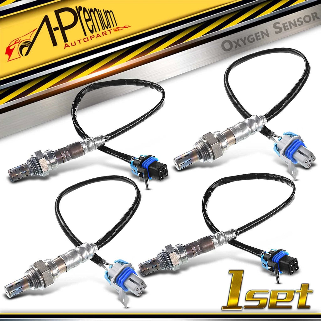 Set of 4 O2 Oxygen Sensors for Chevy Impala Pontiac 