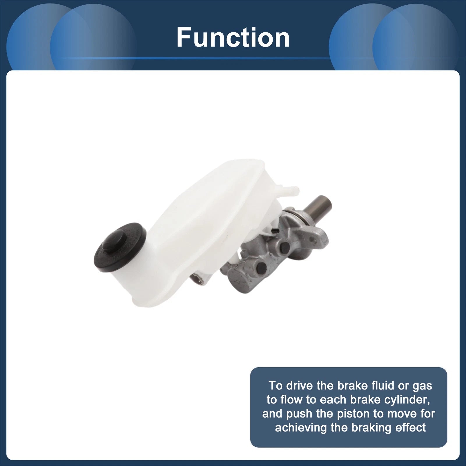 Brake Master Cylinder with Reservoir No. 472010D260 for Toyota Yaris (2006–2014)
