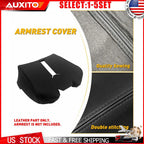 Center Console Armrest Lid Cover for GMC Sierra (2014–2018) 1-5X Black
