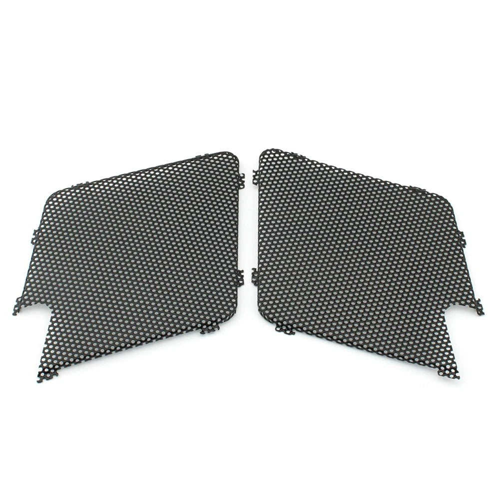 2X Front Speaker Cover Mesh for Honda GL1500 (1988–2000) Black