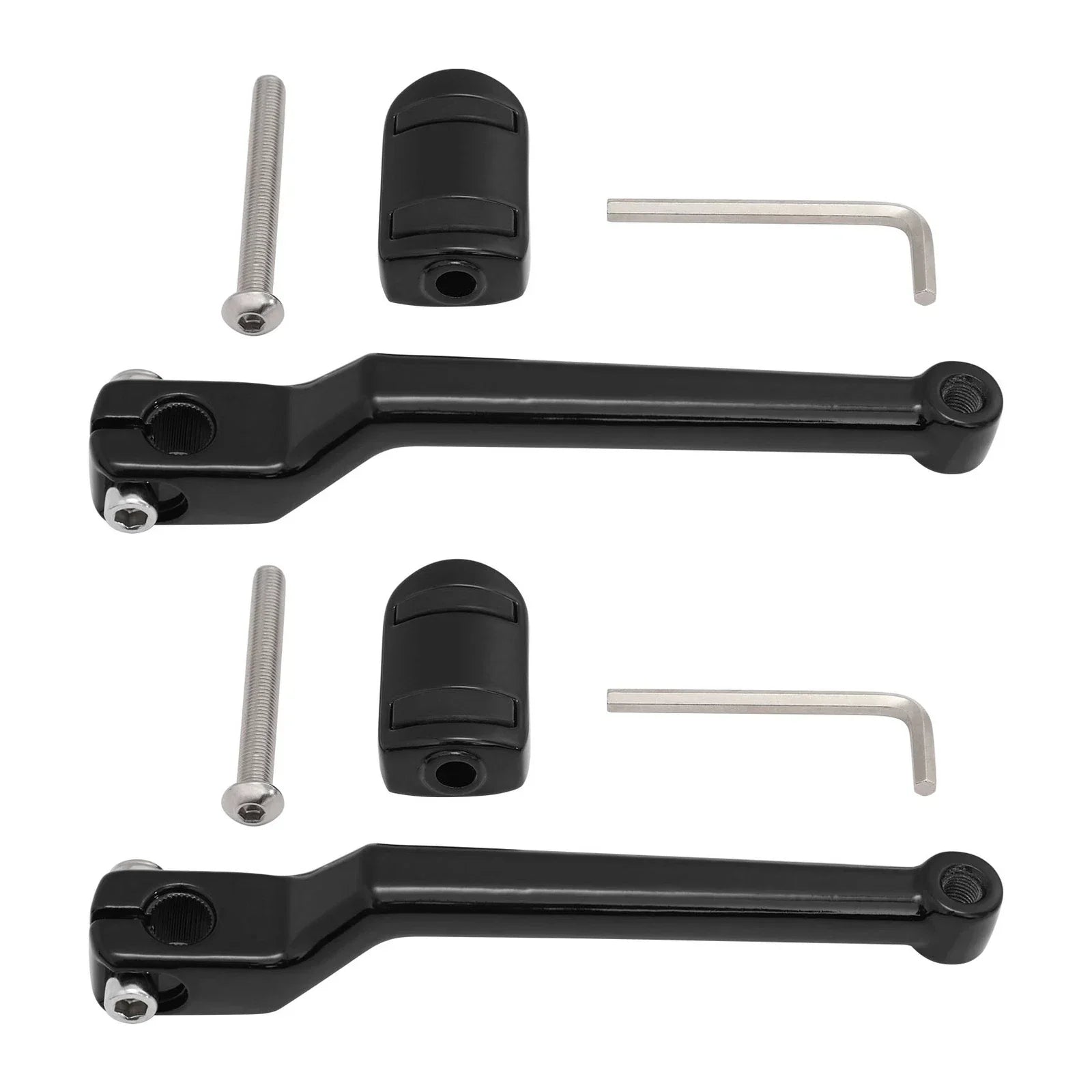 Pedal Pegs Black Left Heel Toe Shifter for Harley Road Glide (1988 - 2024)