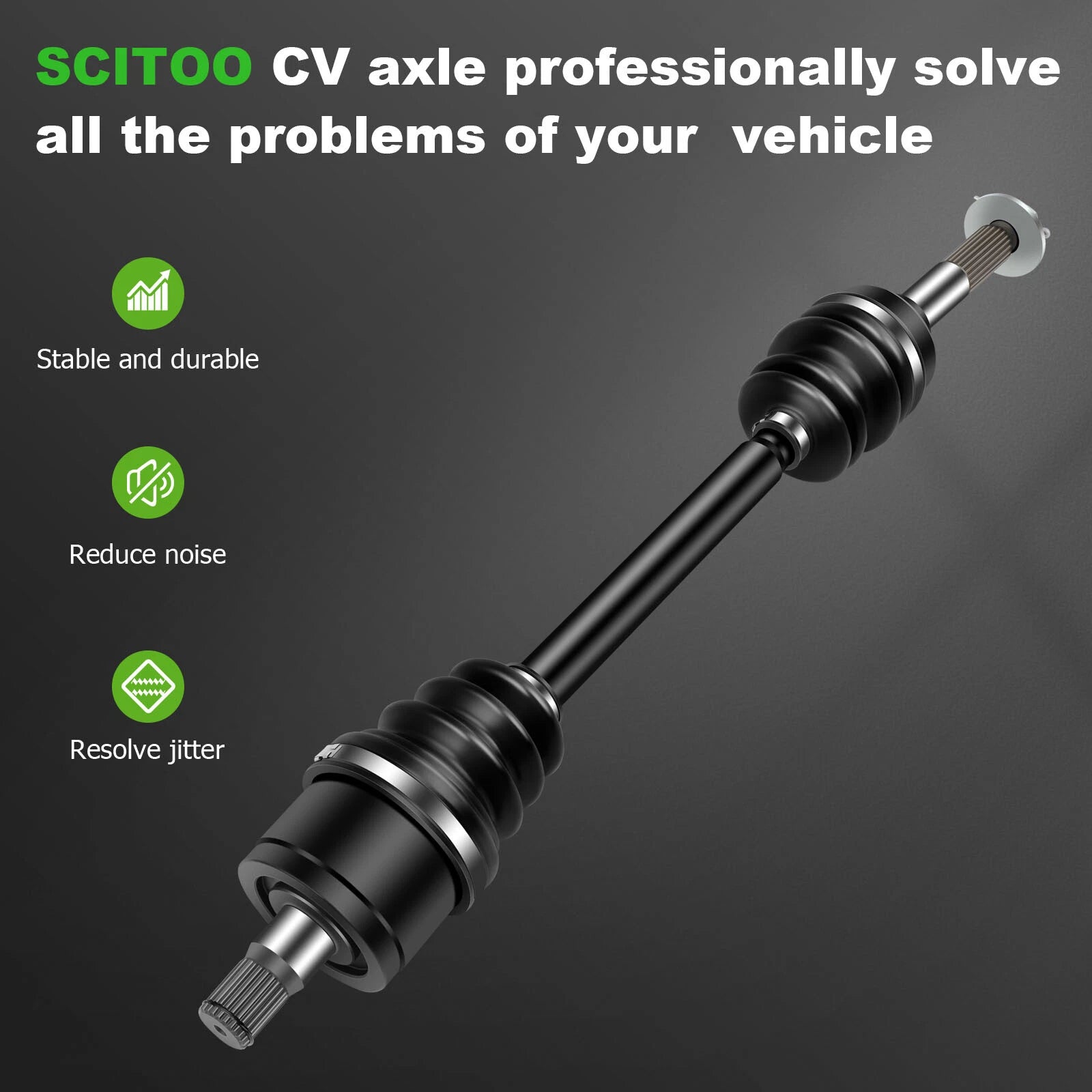 Rear Right CV Axle Shaft for Kawasaki Teryx 750 (2008–2011)