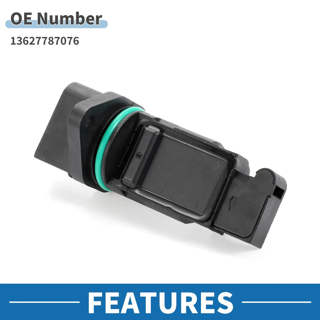 Mass Air Flow Sensor for BMW E46 E39 E38 Plastic Black