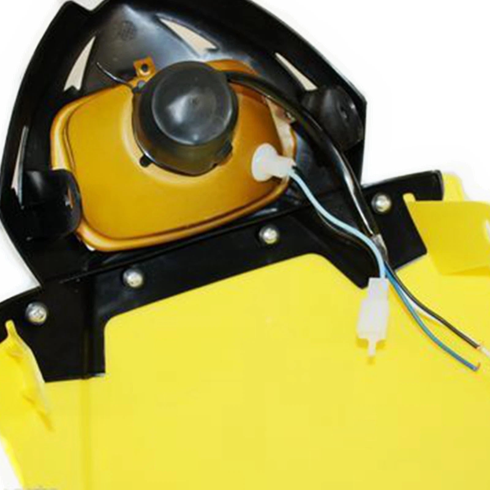 Headlight Lamp for PIT Trail Dirt Motorcycle MX Bike (Yellow/Black)