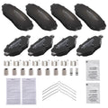 Ceramic Brake Pads Kit for Ford Edge (2011–2014) D1377 D1258
