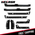 Set of 4 Rocker Panels & Cab Corners for Silverado Sierra 1500 (1999–2007)