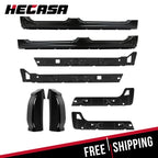 Set of 4 Rocker Panels & Cab Corners for Silverado Sierra 1500 (1999–2007)
