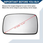 Heated Mirror Glass for Volkswagen Polo (1994–2000)