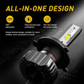 2X AUXITO H4 9003 LED Headlight Bulbs Kit for