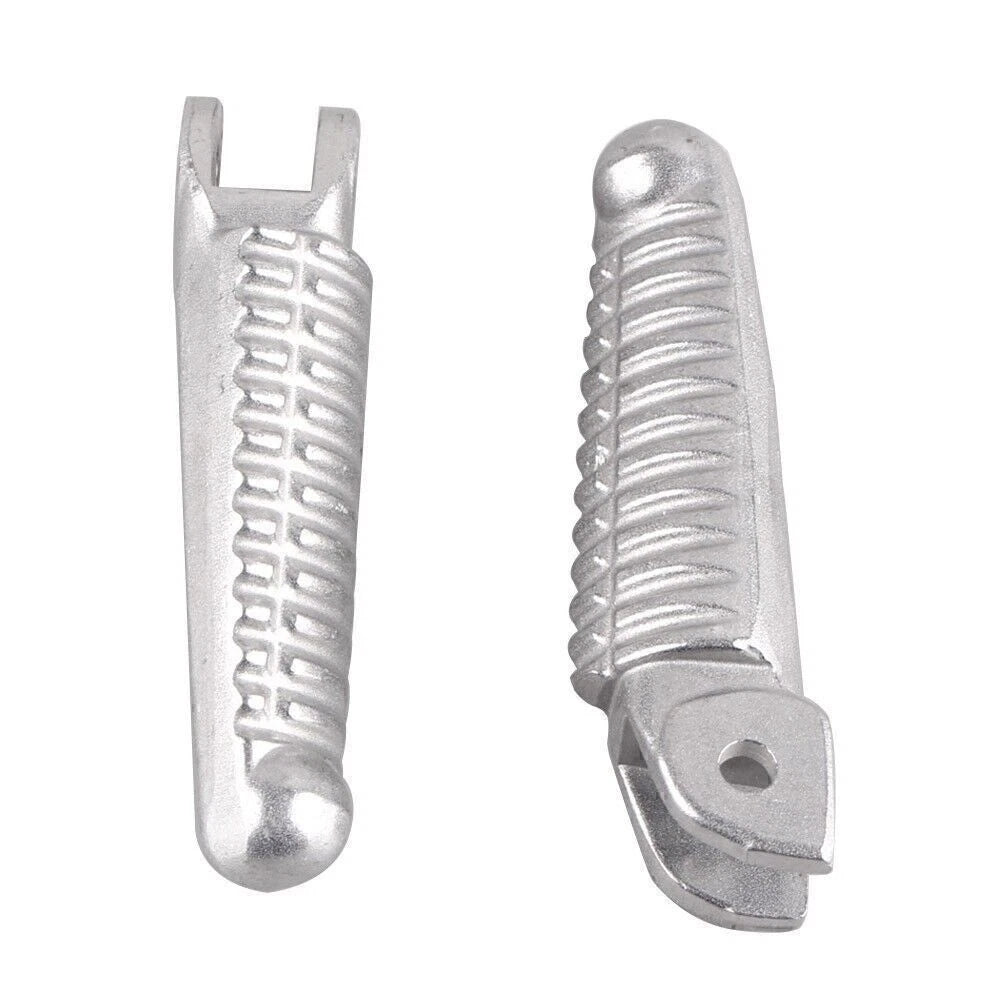 Set of 2 Front Foot Pegs for Ducati 848 1098 1198 (2008–2013) Silver