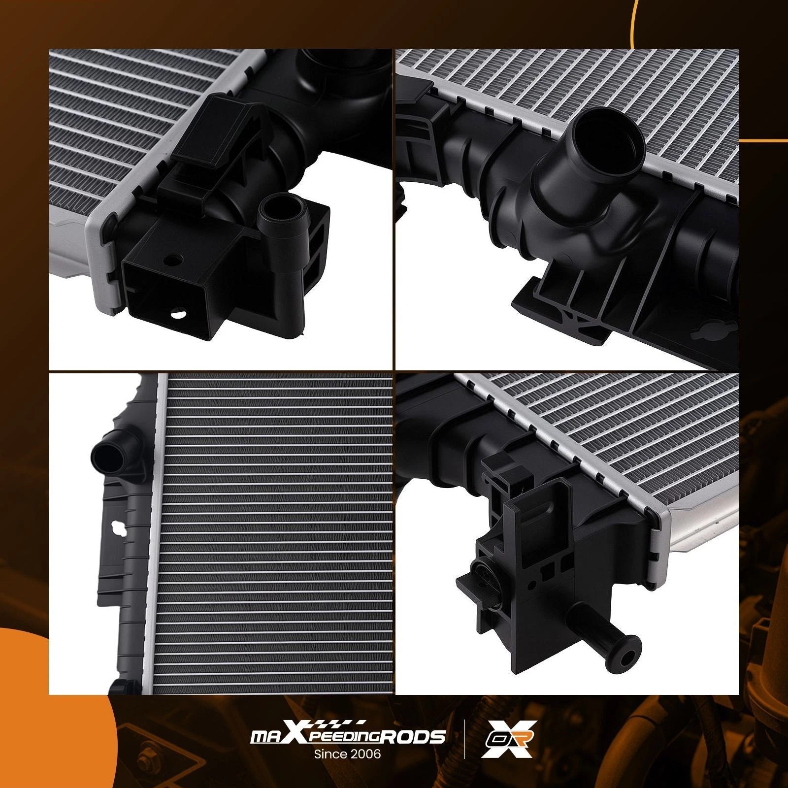 Radiator for Ford Transit Connect (2019–2020) 2.0L 2.5L Cooling Part