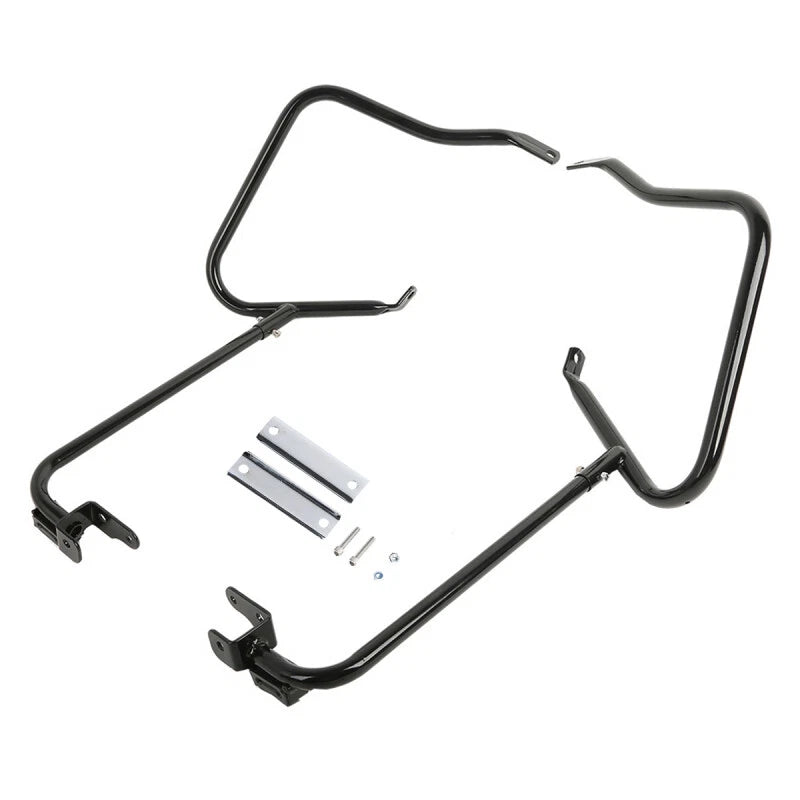 Saddlebag Bracket Guard Crash Bars for Harley Touring FLHR FLHX FLTR (2014–2024)