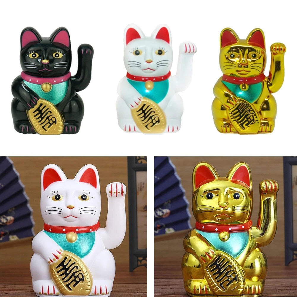 Electric Waving Lucky Cat Cashier for Good Luck and Success