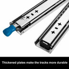 2X Heavy Duty Locking Drawer Slide Runner for Trailer (800mm)