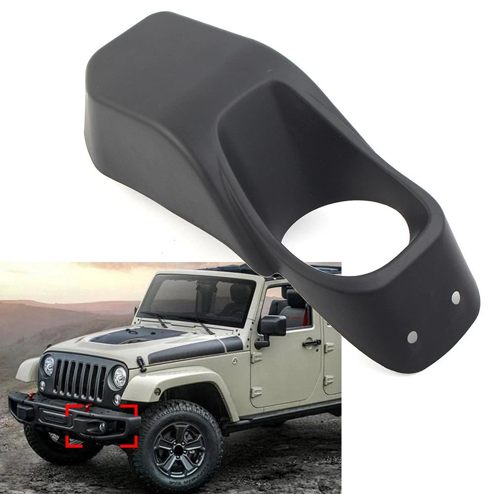 Left Side Front Bumper Fog Light Lamp Bezel for Jeep Wrangler (2013–2017)