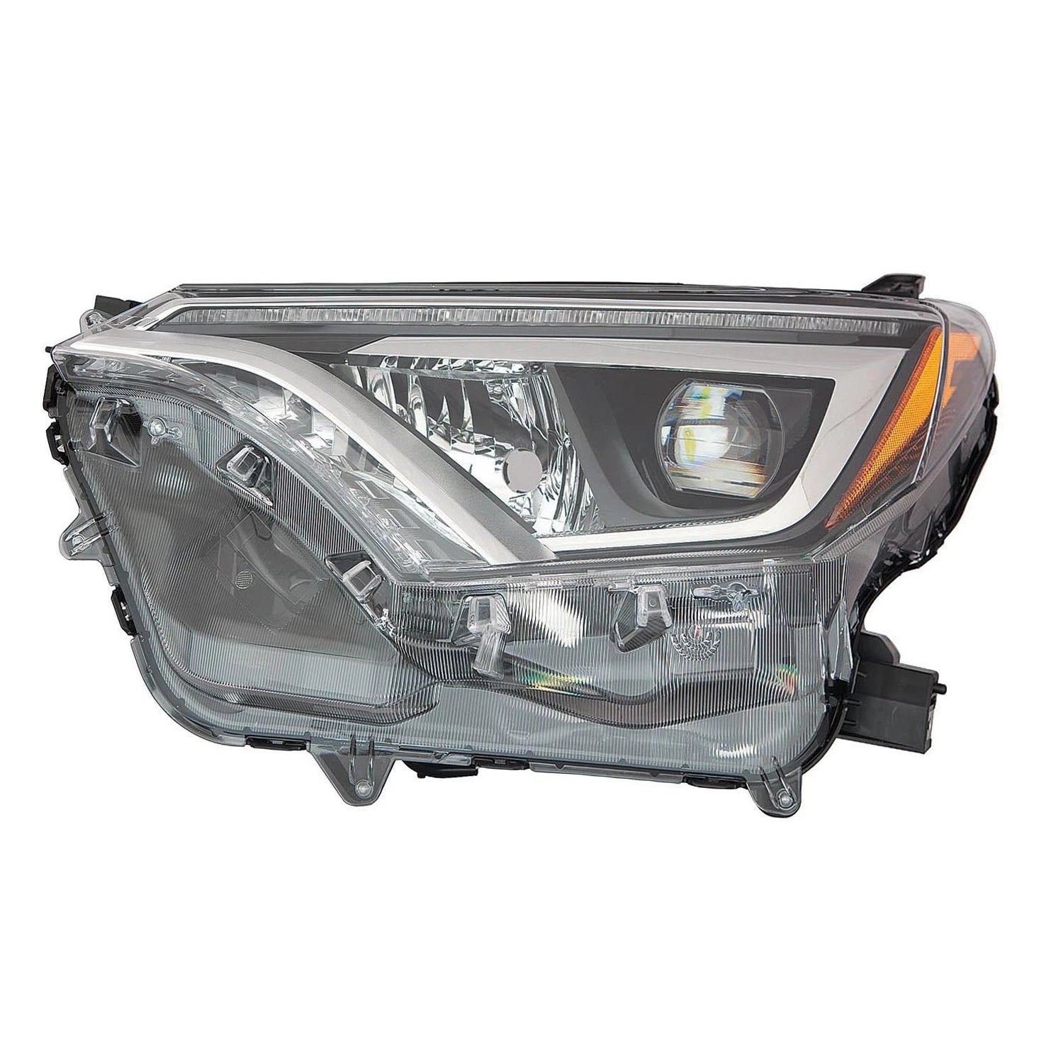 Driver Side LED Headlight Assembly Replacement for 2016–2018 Toyota RAV4