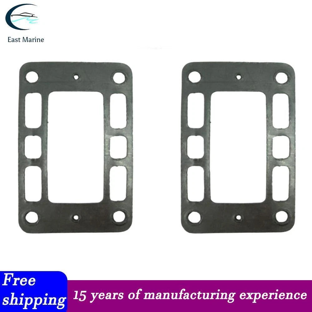 2X Exhaust Elbow Riser Gasket for Volvo Penta V6 V8 (857618)