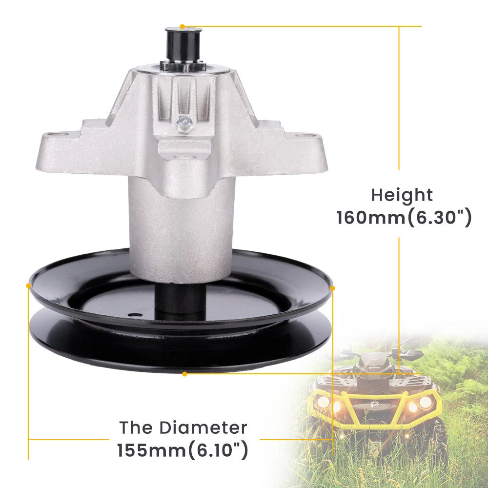 2 Spindle Assembly Pulley for MTD