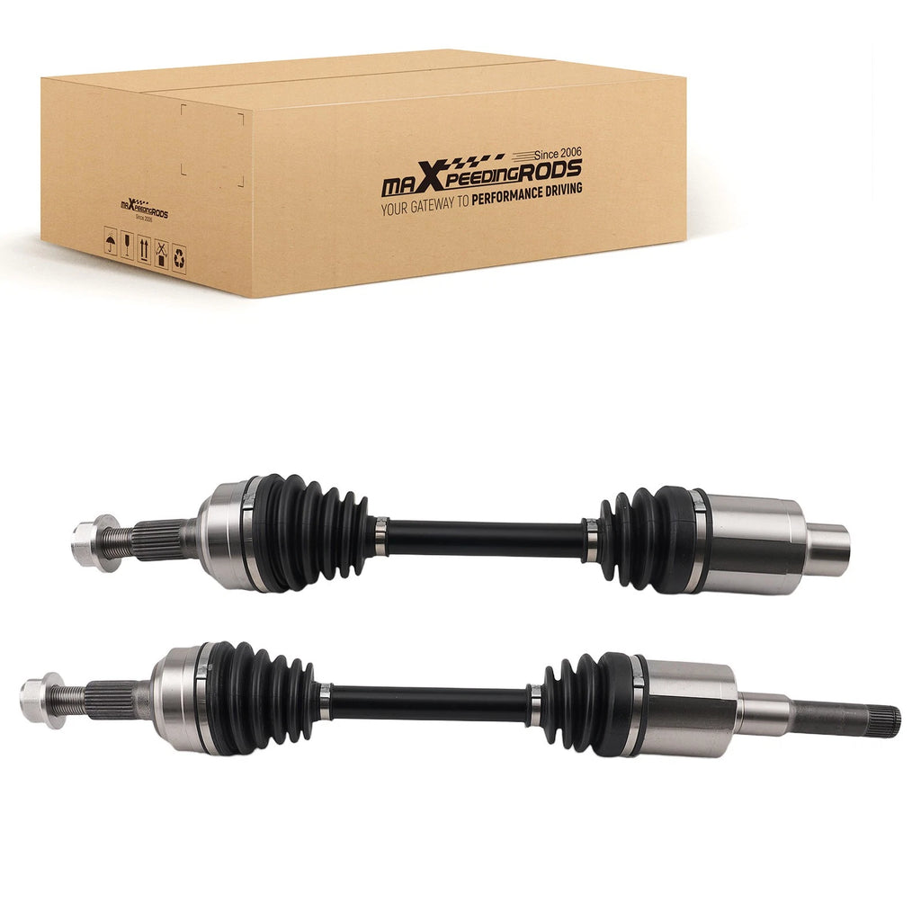 Set of 2 CV Axle Joint Assemblies for Chevy Equinox GMC Terrain (2010–2017)