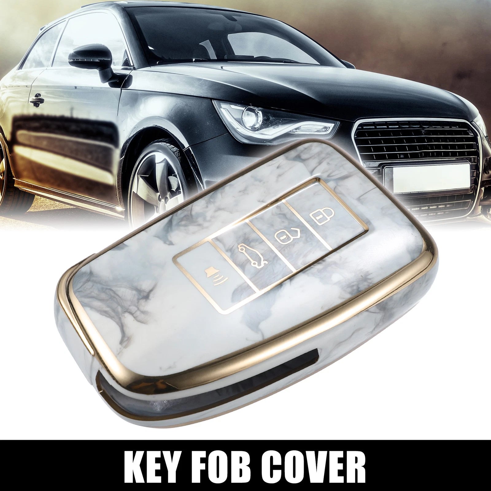 Key Fob Cover Case for Lexus ES350 RX GS LS NX (4 Button)