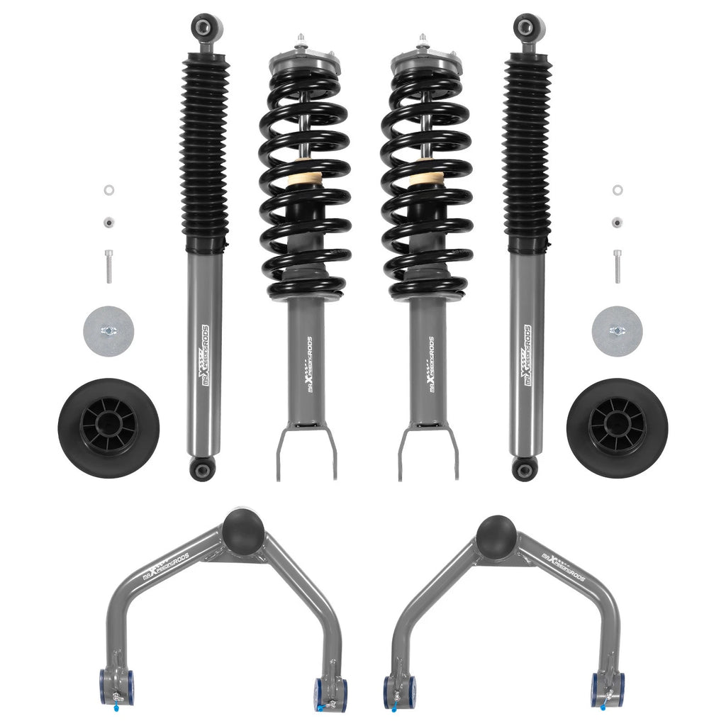 3" Lift Kit with Struts&Control arms for Ram 1500 4WD 2012-2018 Rubber bushings