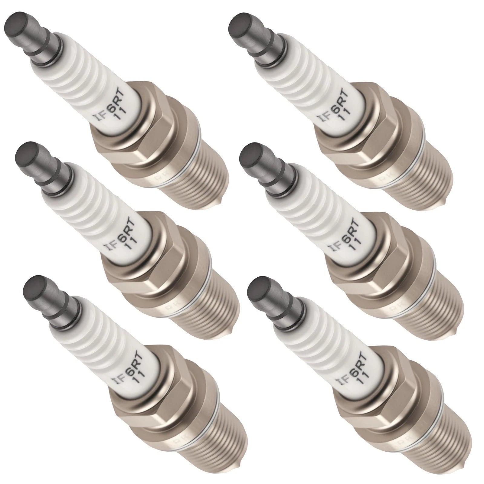 Set of 6 Iridium Spark Plugs for Lexus ES330 RX330 V6 (2004–2006)