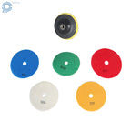Set of 6 Diamond Concrete Polishing Pads for Wet/Dry Use (5 Inch)