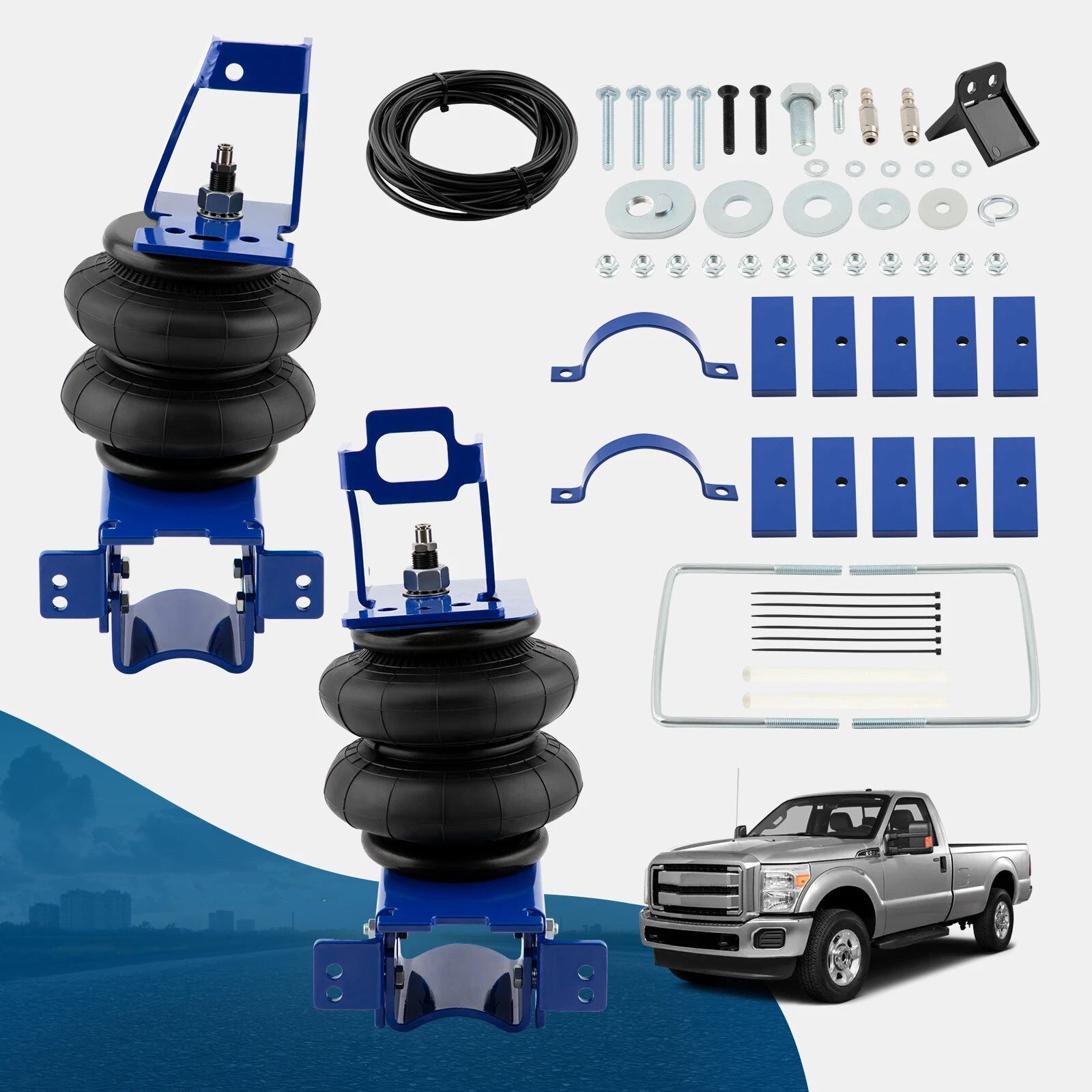 Air Suspension Spring Kit for Ford F250 F350 Super Duty (2011–2016)