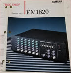Yamaha EM1620 Powered Mixer Brochure