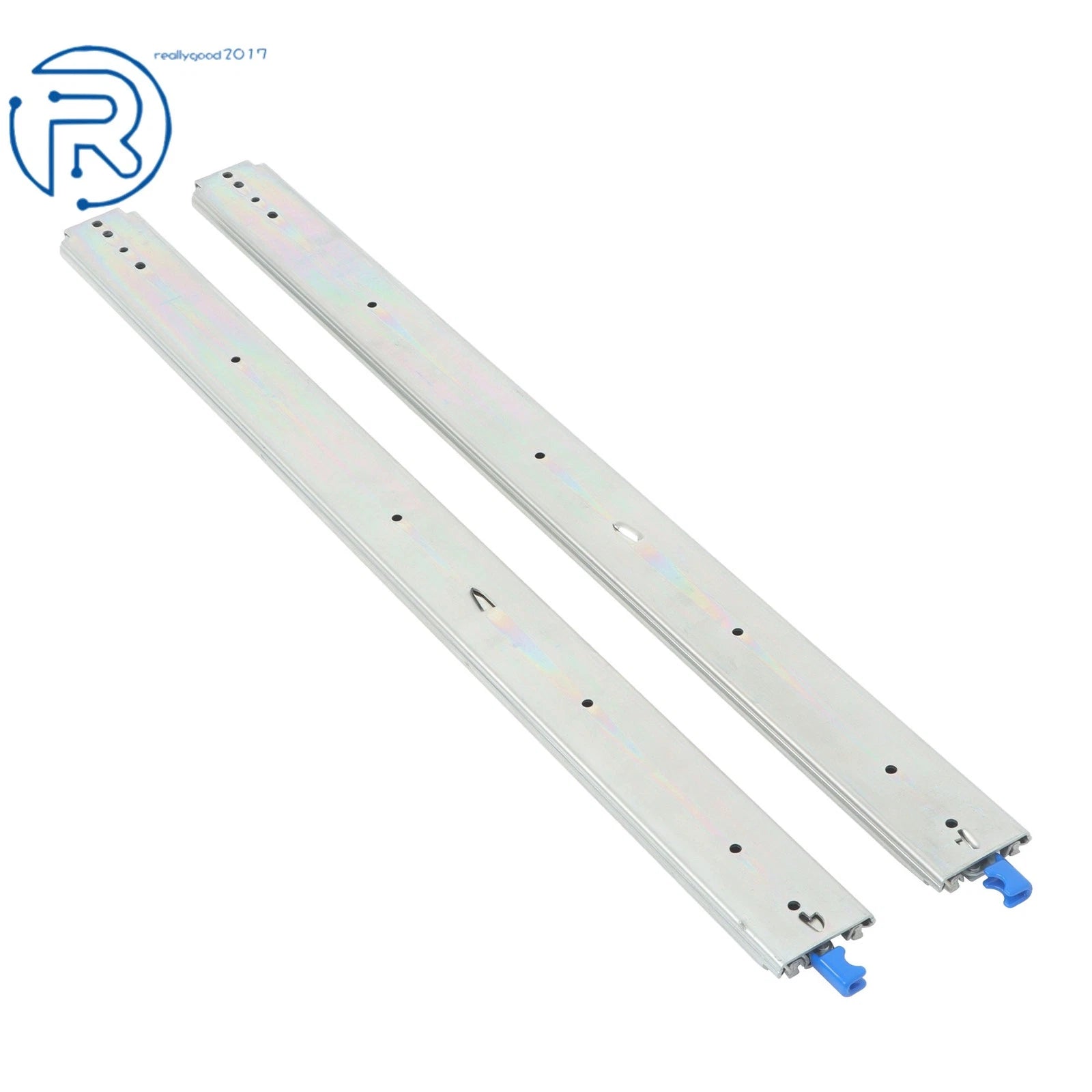 1 Pair Heavy Duty Drawer Slides for Universal Applications (38 Inch)