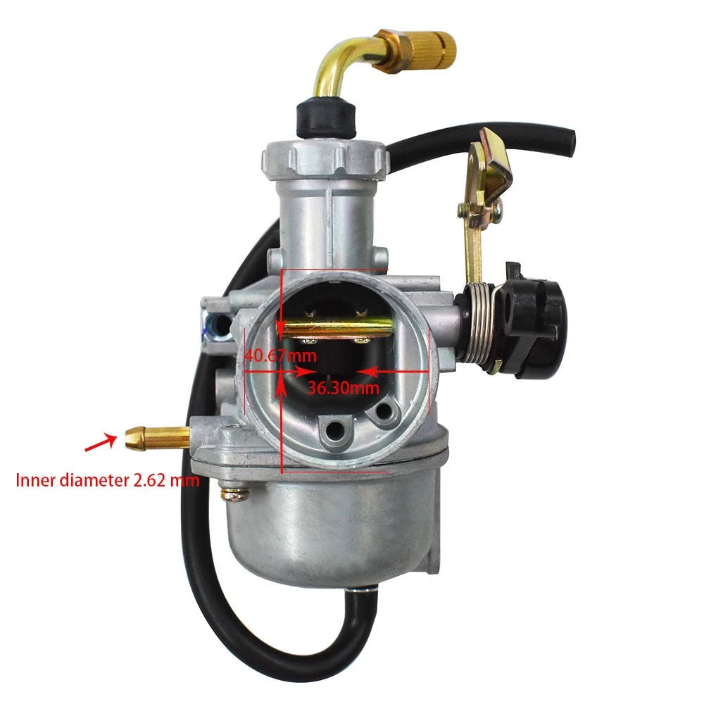 Carburetor for Kawasaki KLX110 (2002–2013), KLX110L (2010–2016), Suzuki DRZ110 (2003–2005)