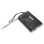 Lightweight Battery Powered Radio with Kickstand for Universal Use