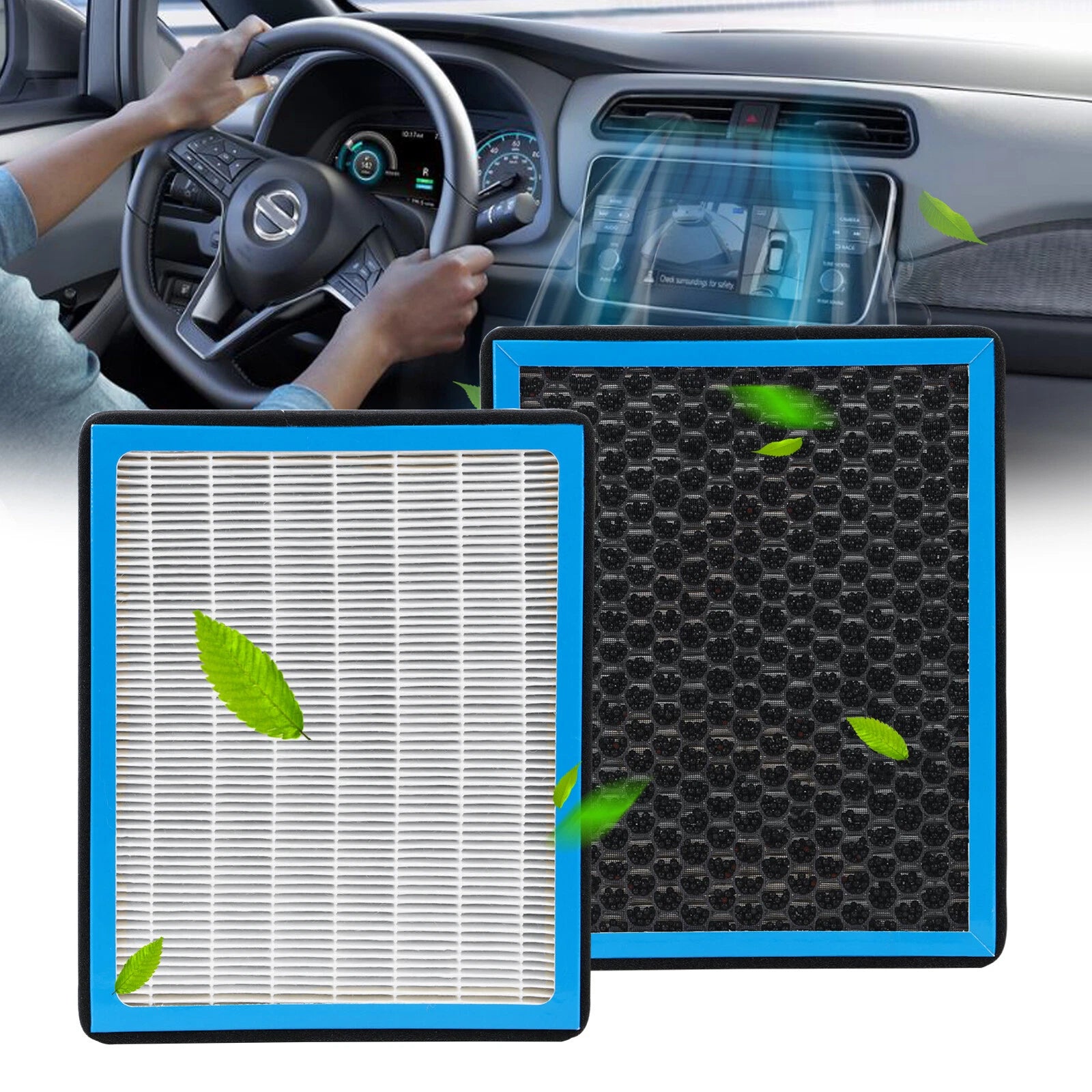 HEPA Cabin Air Filter for Ford Expedition (2018) F-150 (2017) FL3Z19N619A