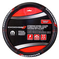 Steering Wheel Cover for Dodge Cars Trucks SUV (High Contrast Stitching)