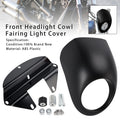 Headlight Fairing Light Cover for Harley Sportster Dyna XL 883 1200 (1973–up)