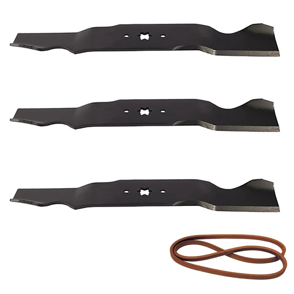 Blades & Deck Belt Kit for Cub Cadet GT1554 GT1554VT LGT1054 LGTX1054 (54")