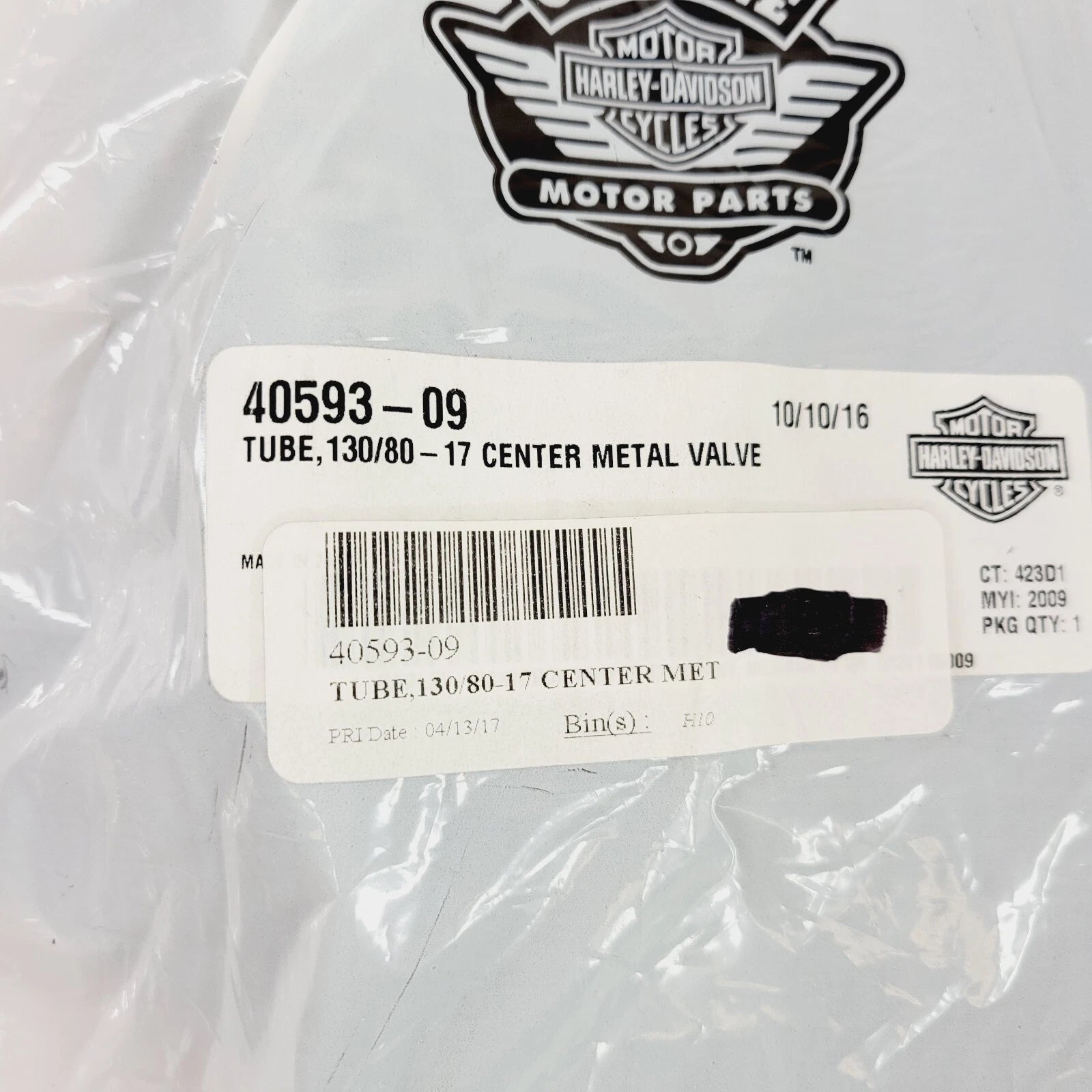 Inner Tube 130/80-17 for Harley Davidson Touring (2009–2009) 40593-09