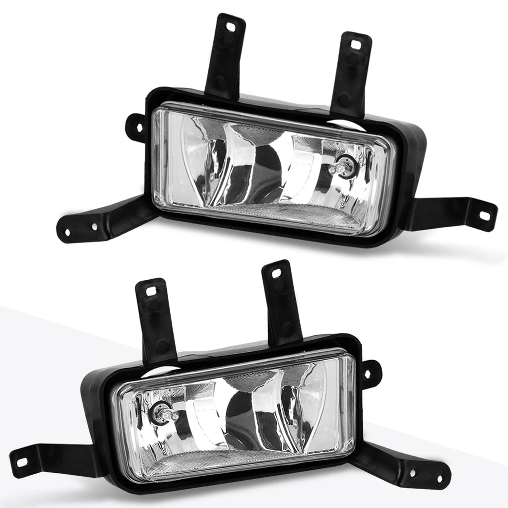 Clear Lens Front Bumper Fog Lights for Chevy Suburban/Tahoe (2015–2020)