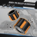 Set of 2 Front Axle Cap Nut Covers for Harley Road Glide Special FLTRXS (2015–2023)