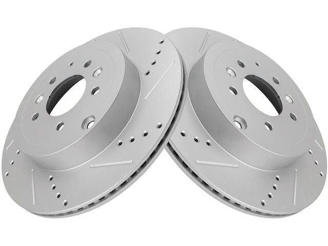 Set of 2 Rear Brake Rotors for Mazda CX-9 (2007–2015) XN957SB